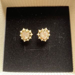 Heart Stud Earrings